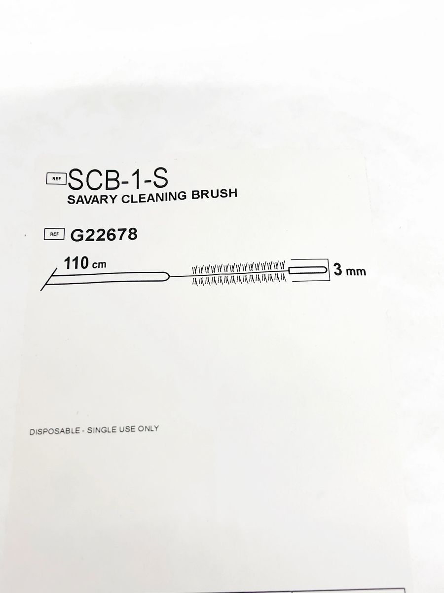 Cook G22678 SCB1S SavaryGilliard Cleaning Brush 3mm x 110cm, NonSterile